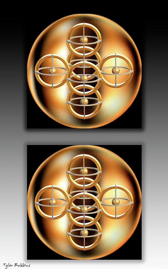 Spinners Digital Art by Tyler Robbins