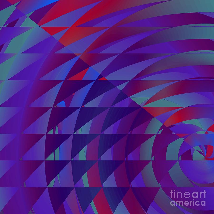 Spinning Abstractly 1 Digital Art by Mary Machare