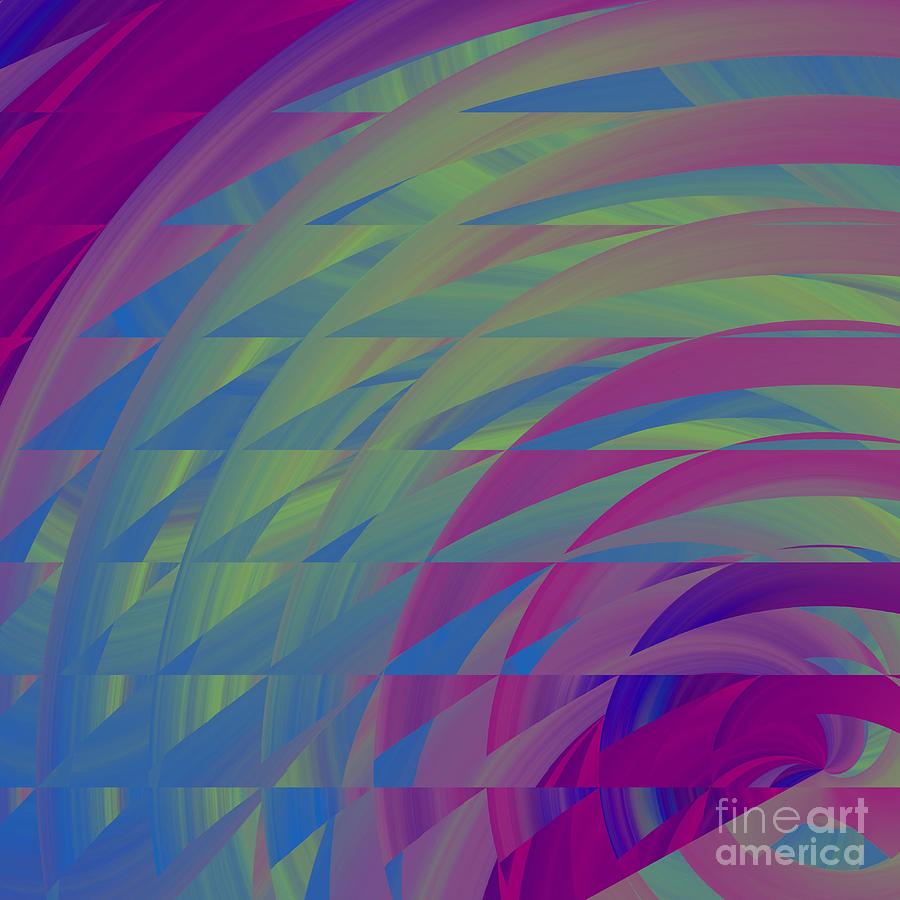 Spinning Abstractly 3 Digital Art by Mary Machare