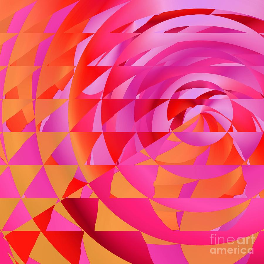 Spinning Abstractly 4 Digital Art by Mary Machare