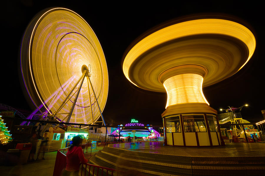 Spinning Photograph by Mark Rogers