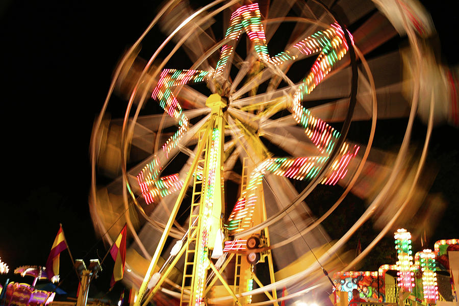 Spinning Photograph by Mary Bedy