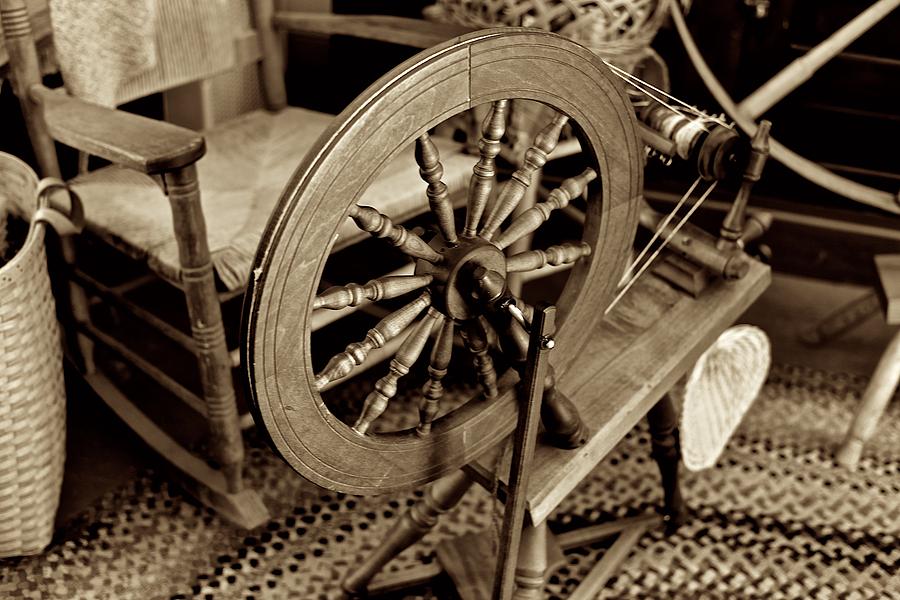 Spinning the Thread Photograph by Richard Gehlbach