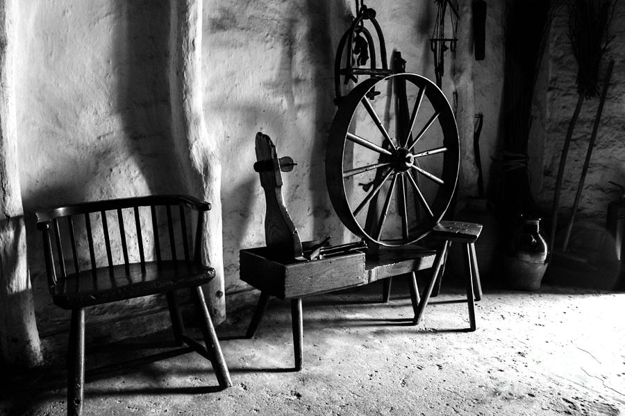 Spinning Wheel Photograph by SnapHound Photography