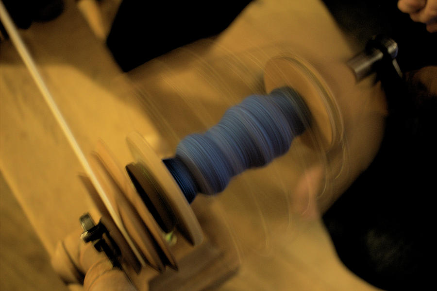 Spinning Yarn Photograph by Scott Carlton