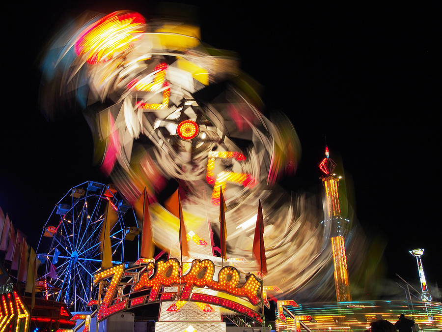 Spinning Zipper Photograph by Dorothy Lee