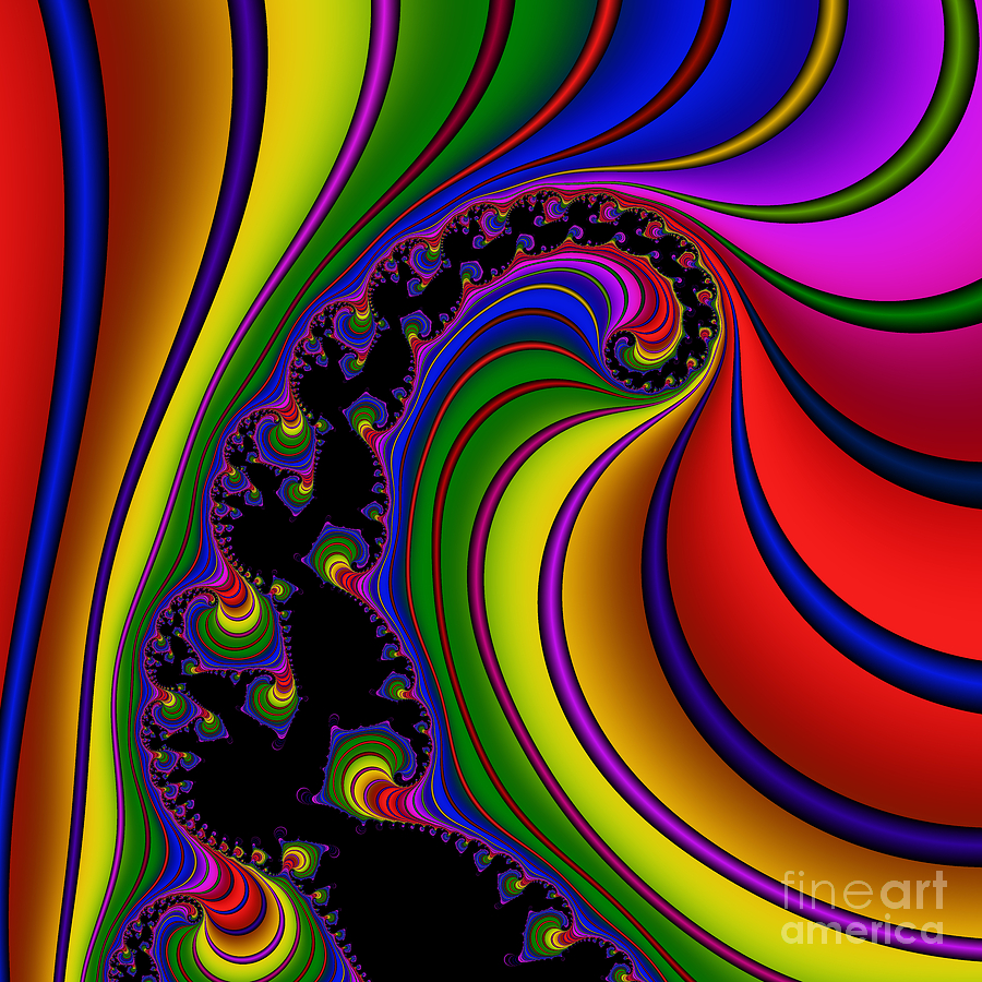 Spiral 121 Digital Art by Rolf Bertram - Fine Art America