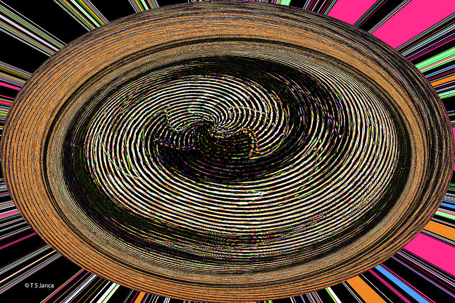 Spiral Abstract #2778 Digital Art by Tom Janca