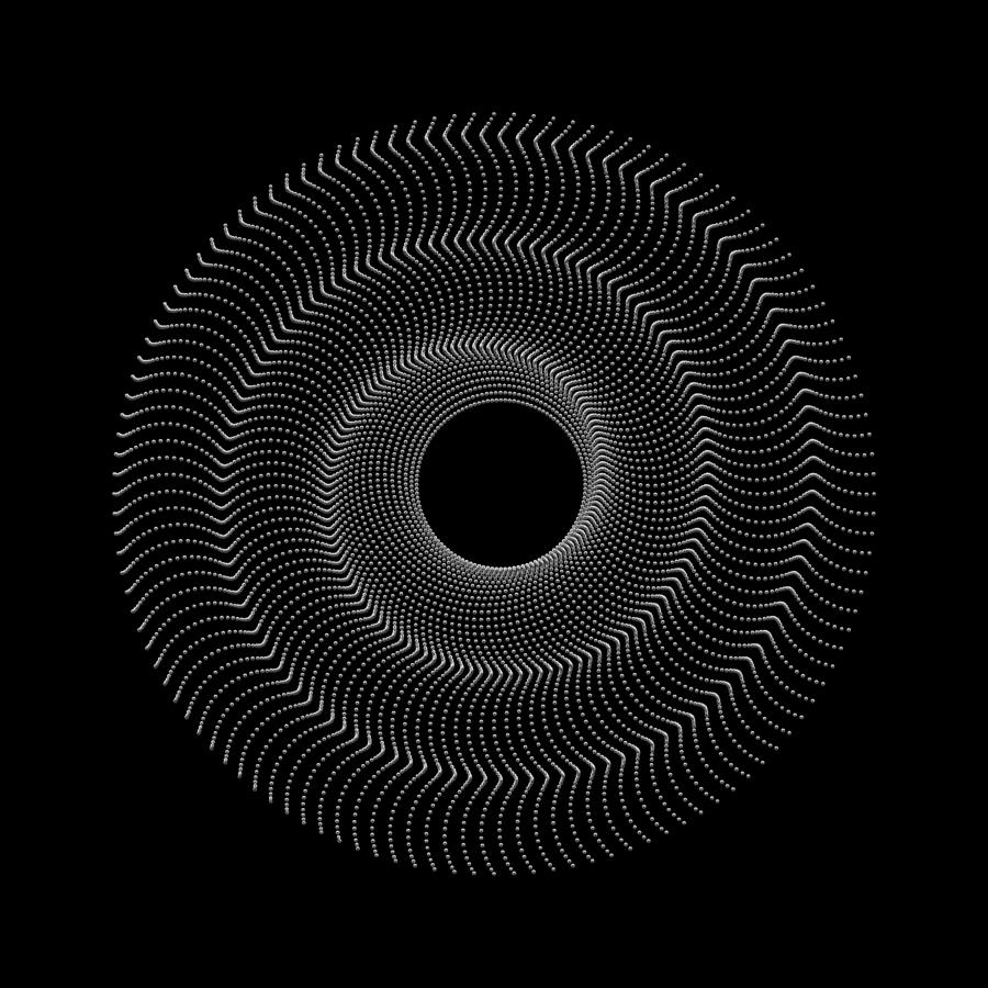 Spiral Bead Disc Vk Digital Art by Robert Krawczyk