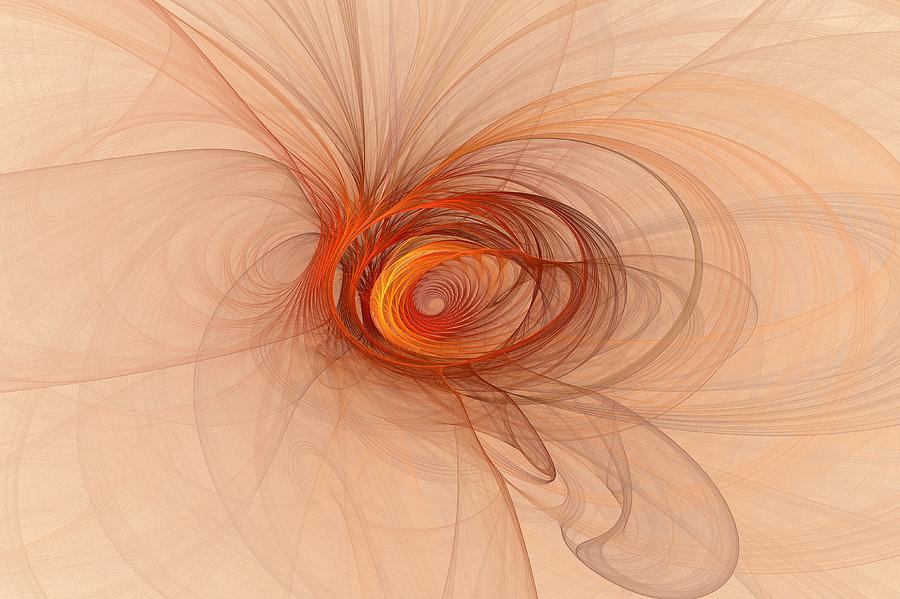 Spiral Bloom Digital Art by Doug Morgan