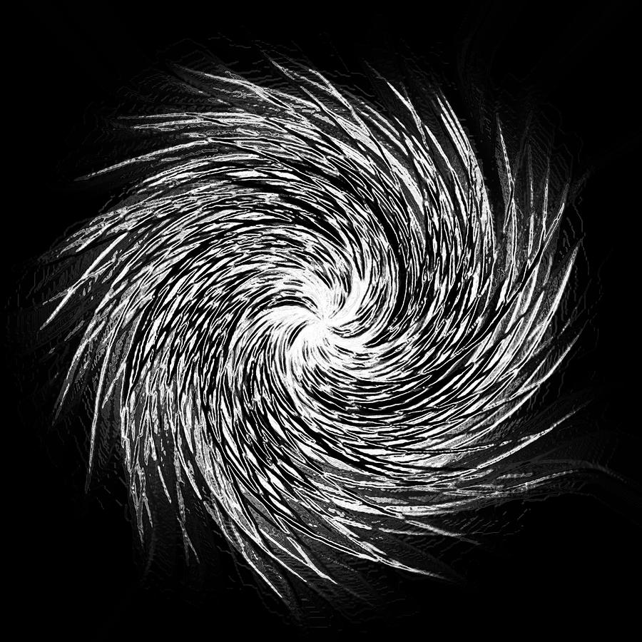 Spiral Chrome Digital Art By Jesus Javier Huerta - Fine Art America