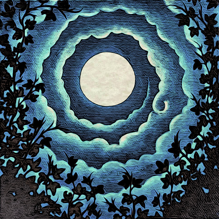 Spiral Clouds Digital Art by Paisley OFarrell