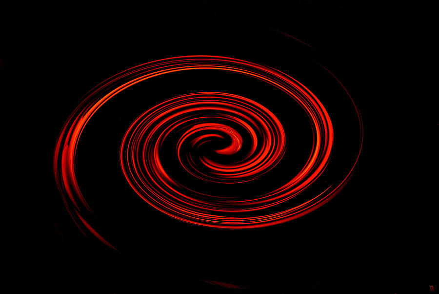 Spiral Galaxy Painting - Spiral galaxy by David Lee Thompson