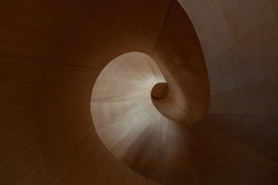 Architecture Photograph - Spiral by Heather Bonadio