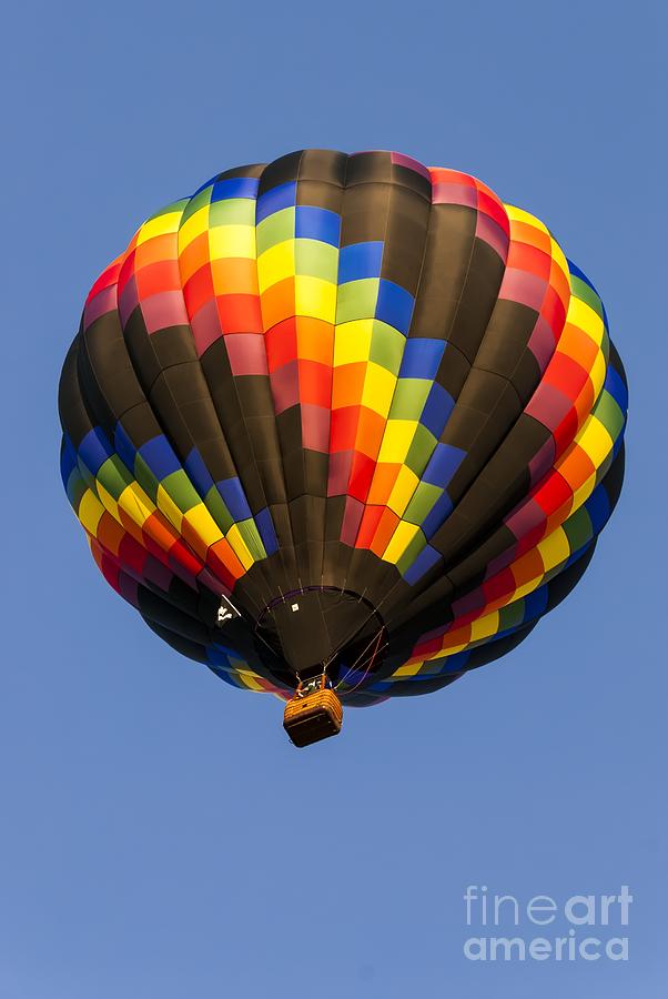 Spiral Hot Air Ballooning Photograph by Anthony Sacco
