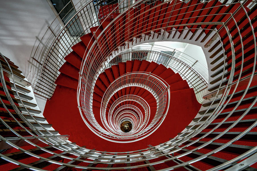 Spiral Staircase Photograph by David Soldano