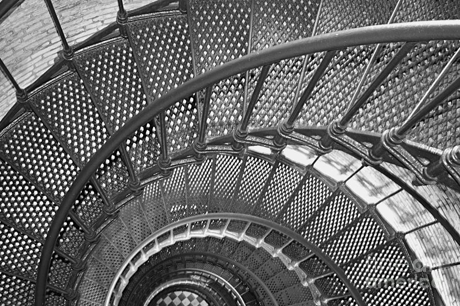 Spiral Staircase Photograph by Karen Foley