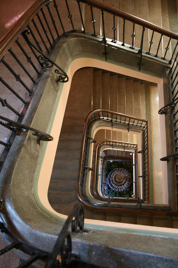 Spiral Staircase Photograph by Laura Smith