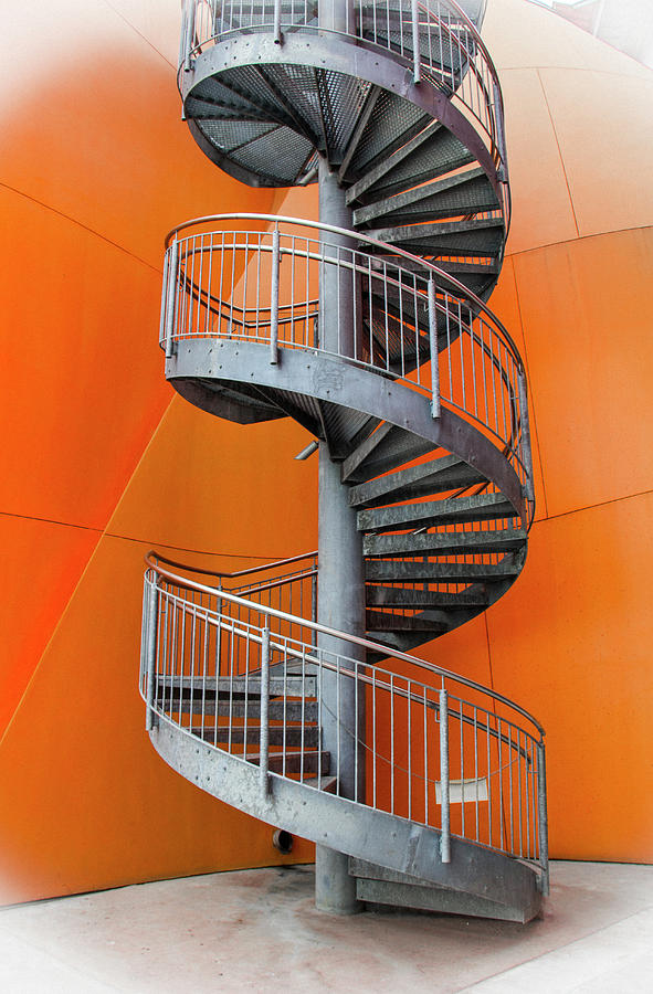 Spiral Staircase, Panama City Photograph by Venetia Featherstone-Witty