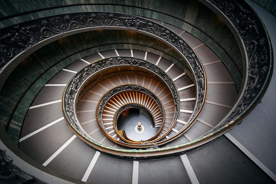 Spiral staircase Photograph by Songquan Deng