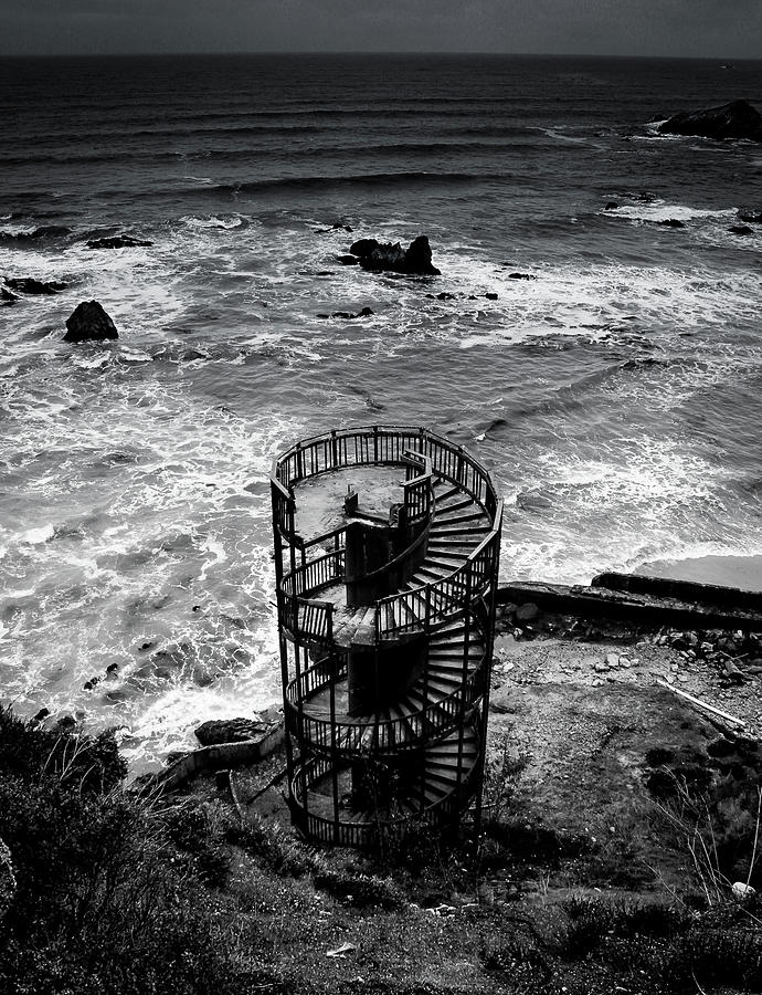 Spiral Staircase to Nowhere I Photograph by Dr Janine Williams