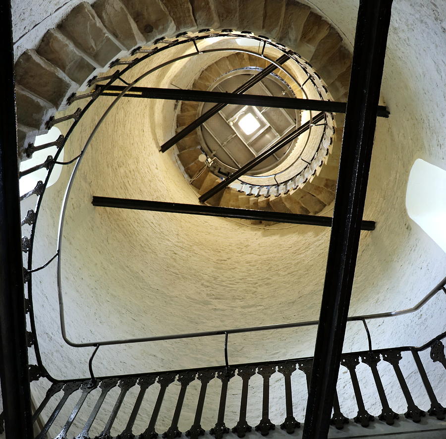 Spiral stairs Photograph by Lukasz Ryszka