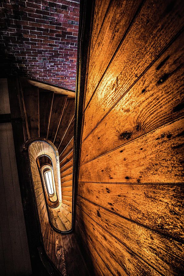 Spiral Stairwell Photograph by Robert Clifford