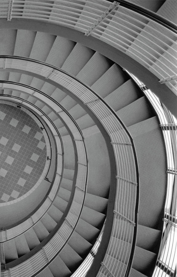 Stairs Photograph - Spiraling Down  by Tara Lynn