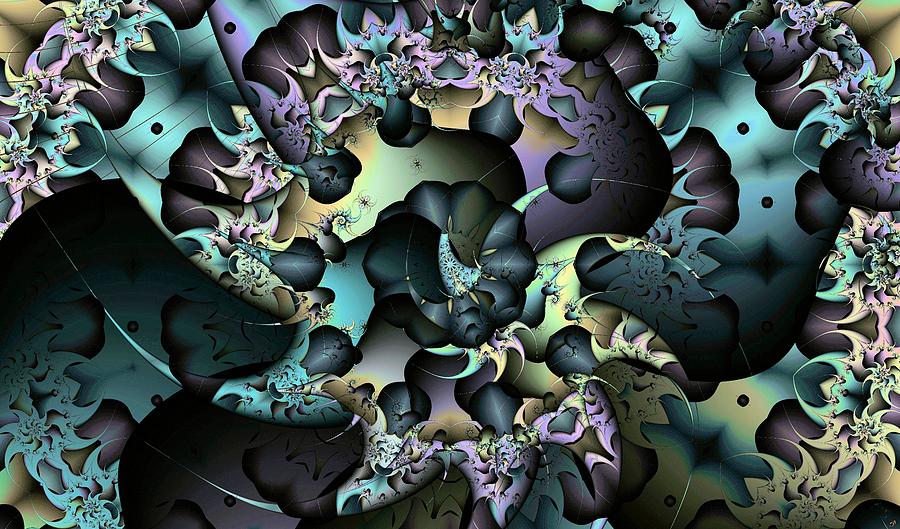 Spiraling Tendrils Digital Art by Ronald Bissett