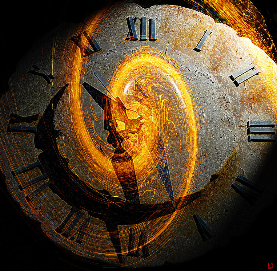 Spiraling through time Digital Art by David Lee Thompson