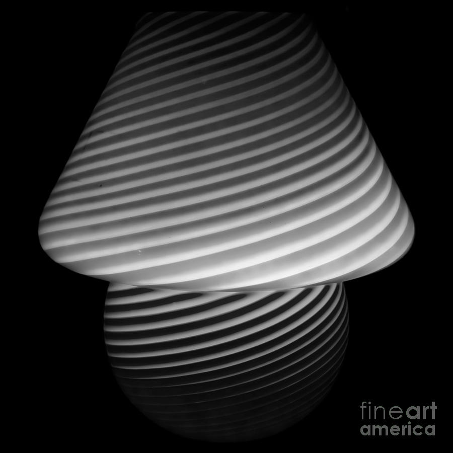 Spiralling Light - greyscale Photograph by James Aiken