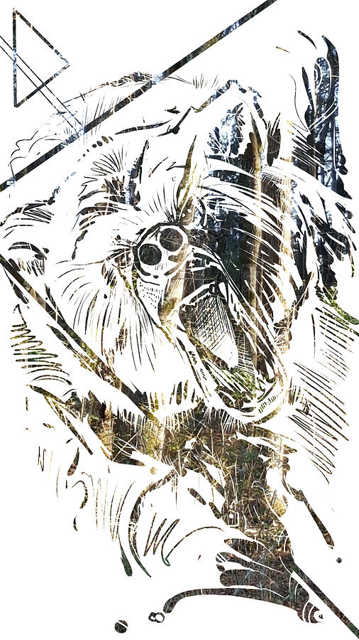 Spirit Animal . Bear Painting by John Gholson