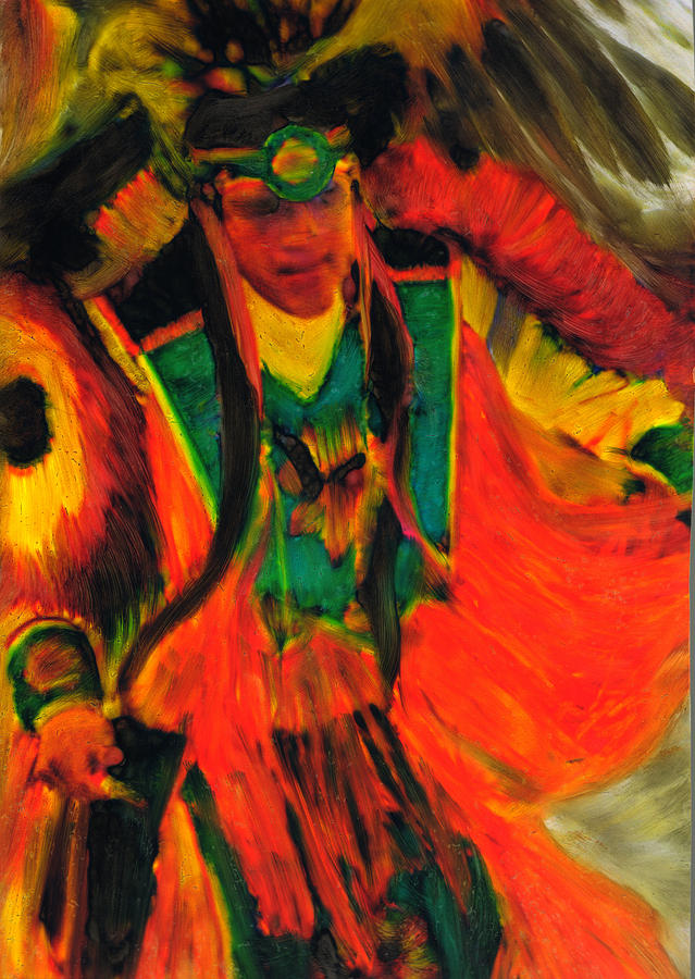 Spirit Dance Painting by FeatherStone Studio Julie A Miller