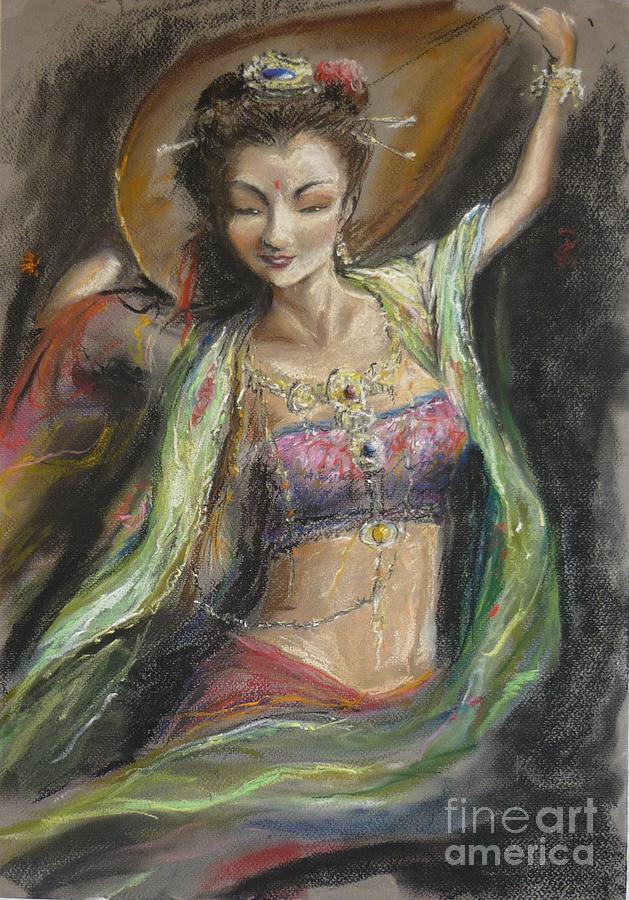 Spirit Dance  Painting by Lizzy Forrester