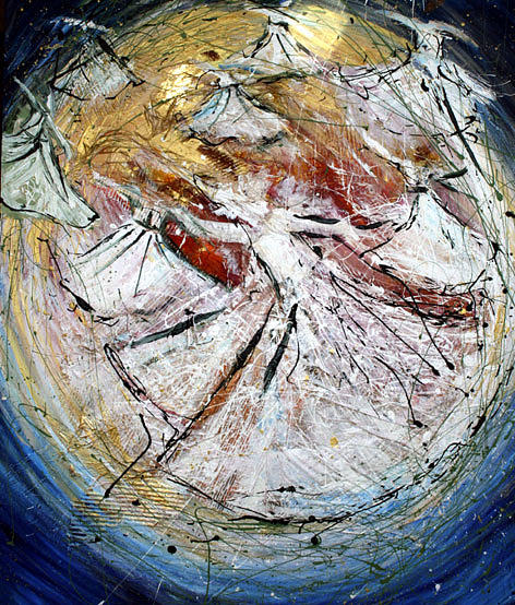 Spirit Dance Painting by Reza Sepahdari - Fine Art America