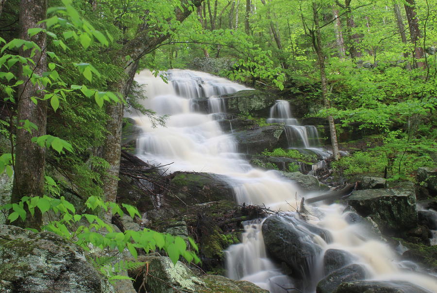 Spirit Falls Royalston Massachusetts Photograph by John Burk