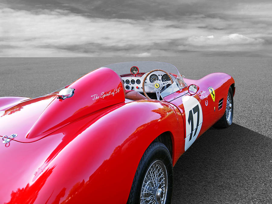 Spirit of 56 Ferrari Photograph by Gill Billington