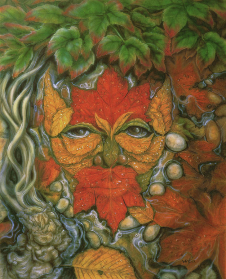 Spirit of Autumn Painting by Wayne Pruse
