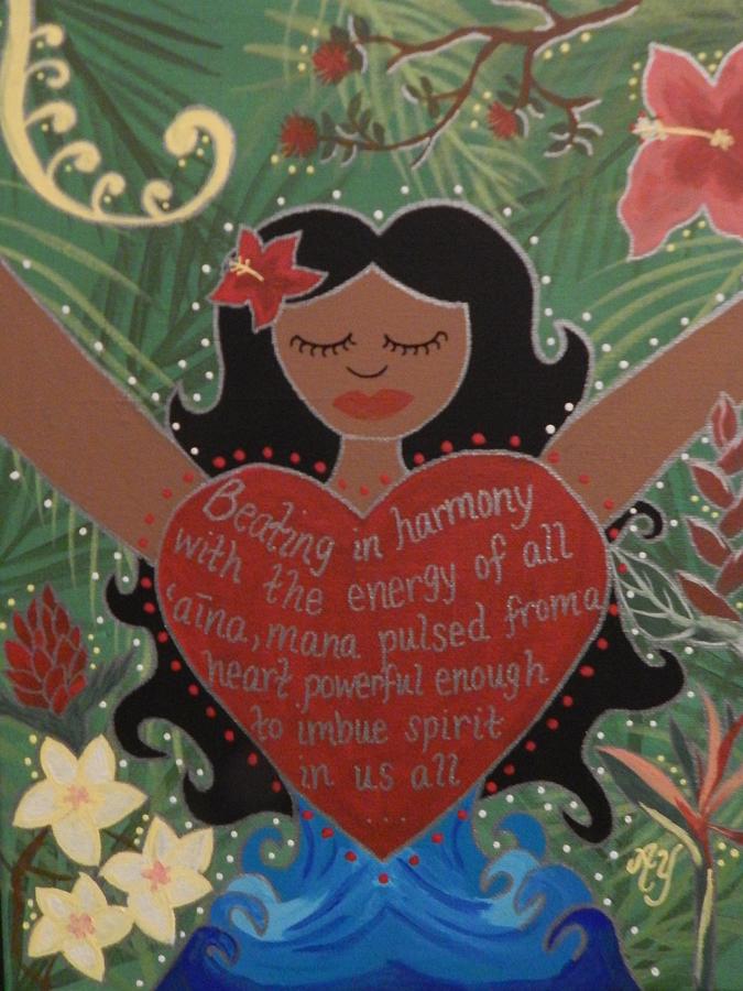 Holy Painting - Spirit of Mana by Angela Yarber Holy Painting - Spirit of Mana by Angela Yarber