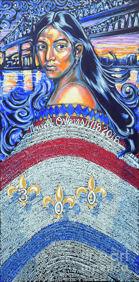 New Orleans Painting - Spirit Of New Orleans/ 300 Years by Tami Curtis