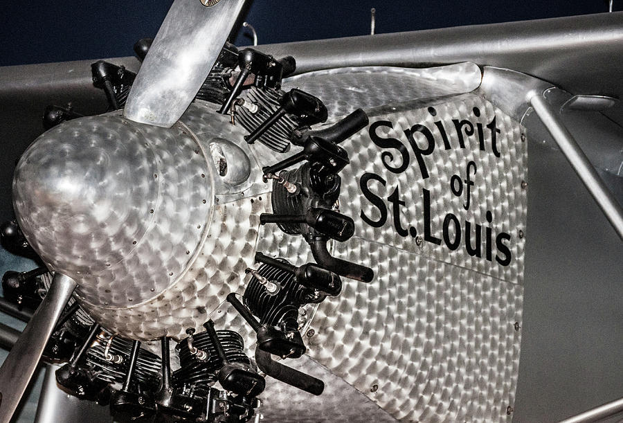 Spirit of St. Louis Photograph by Stewart Helberg