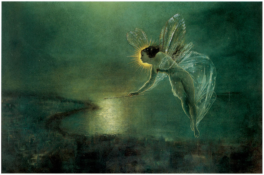 John Atkinson Grimshaw Painting - Spirit of the Night by John Atkinson Grimshaw