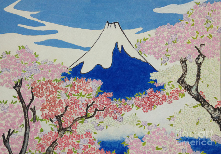 Spirit of Ukiyo-e Illuminated by Stunning Nature by Sawako Utsumi