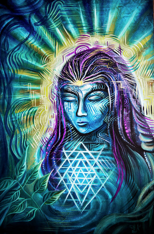 Spirit Realms Painting By Renee Sarasvati - Fine Art America