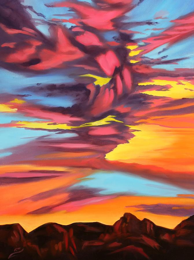 Spirit Rising Painting by Sandi Snead