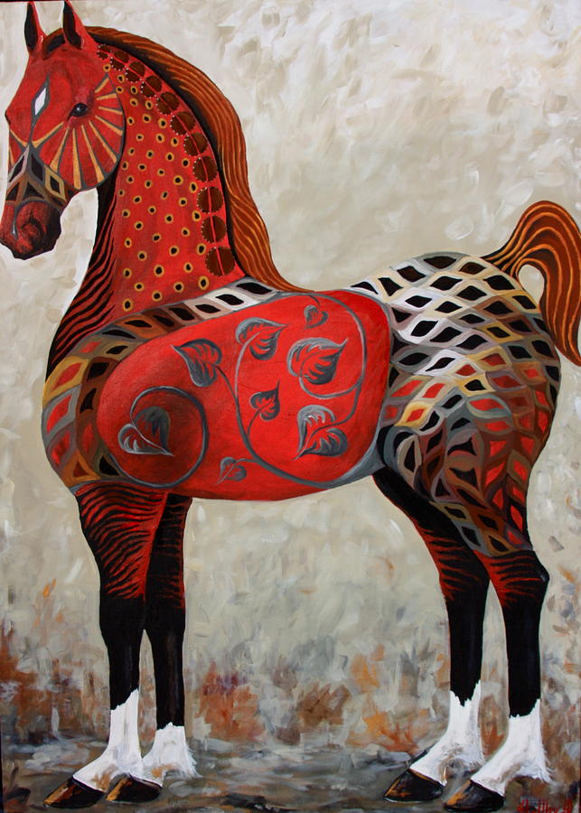 Spirit Stallion Painting by Shellby Young