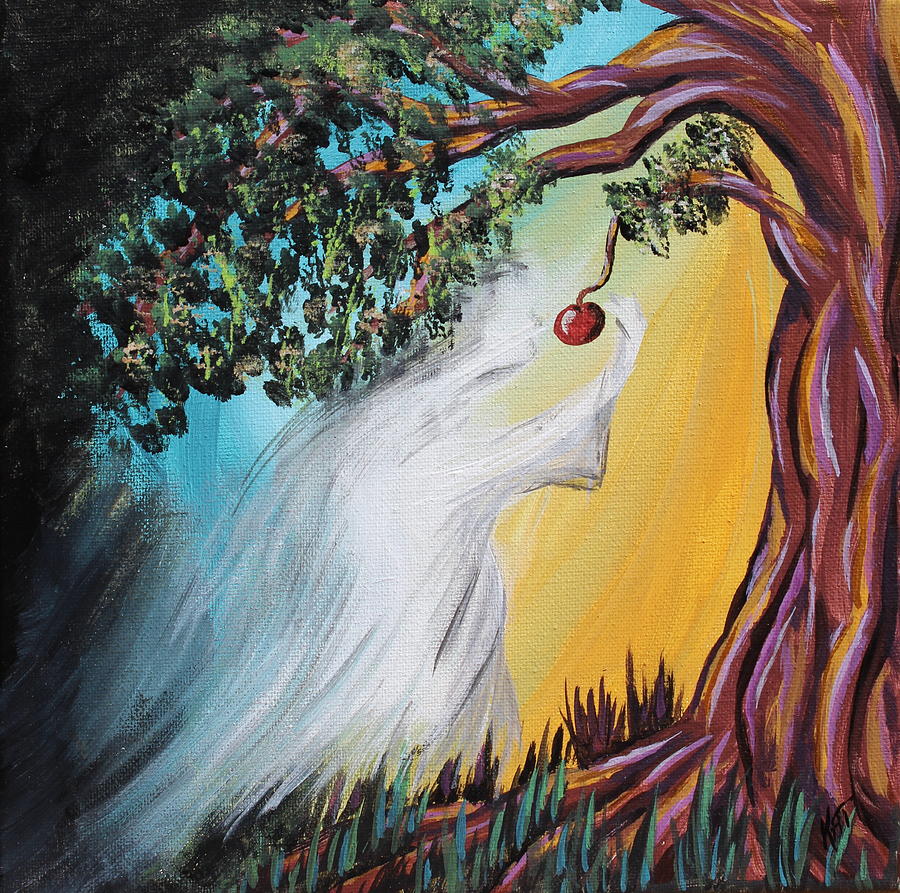 Tree Painting - Spirit Tree by Kat Heckenbach