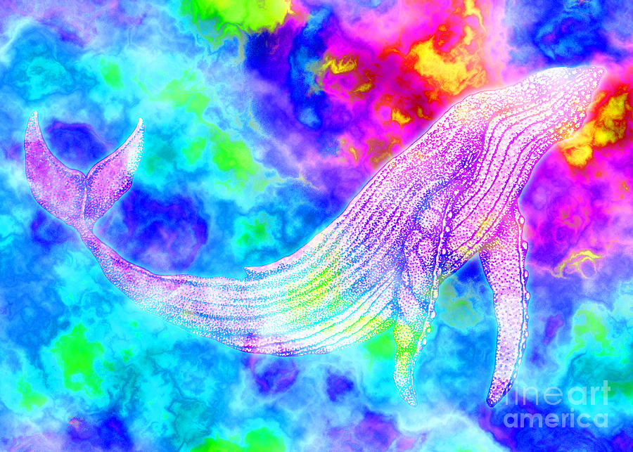 Spirit Whale 3 Digital Art by Nick Gustafson