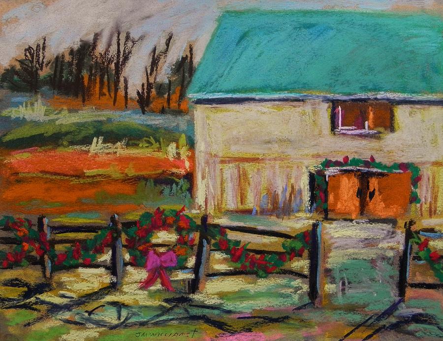 Spirited Barn Painting by John Williams