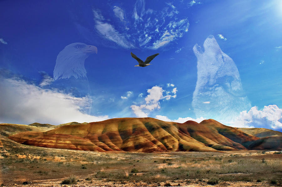 Spirits of the High Desert Digital Art by John Christopher